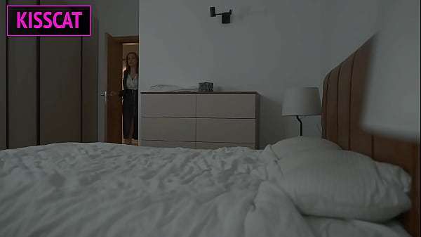 Why Step Mom Catches Step Son Watching Stepmom Porn in Share Bed — Will He Help Her Cum?