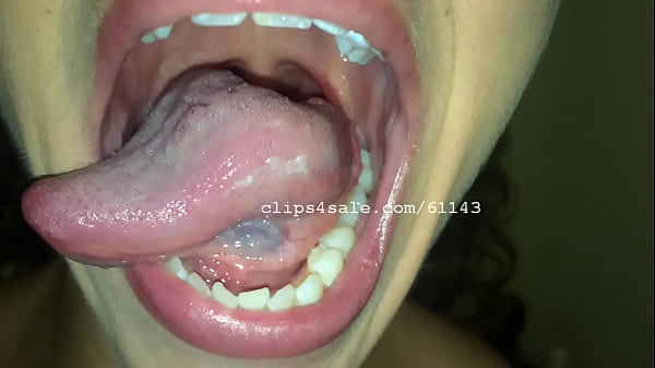 Mouth Fetish – Annie Arbor Mouth Video 3