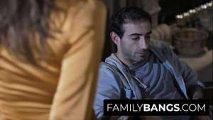 FamilyBangs.com ⭐ Exotic StepAunt Surpises her Brat Stepnephew with Hot Lingeries, Krissy Lynn, Jake Adams