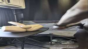 Bi BBC Stretches out Hung Sex Doll