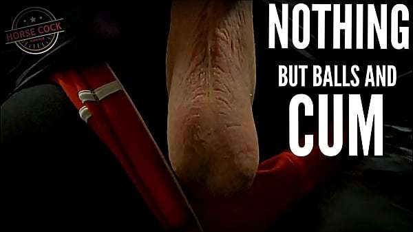 Big Balls Bouncing from Huge Cock Bisexual Solo Male Stripper with Hot Wet Cumshot and Cum Play from POV Big White Cock Close Up