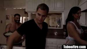 Bisexual couple host foreign exchange student