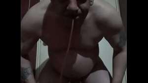 bisexual gay mark wright busting for a piss and not letting it go to waste