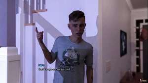 Chaval de 18 años triunfa con su canguro mientras sus padres no estan en casa