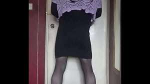 crossdresser loves the taste of pee and swallows his own but wished it was yours