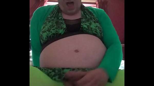 crossdresser says he wants a fuck and as he says that he shoots a big cumshot