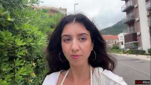 Hottie Gets A Portion Of Cum On Her Face After Hot Sex And Walks The Streets – Public Cumwalk