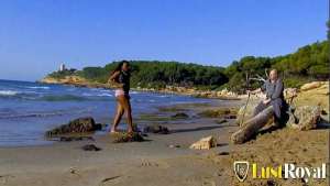 Ebony babe Nancy fucked by thick cock