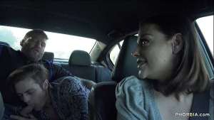 Giving a ride to two bisexual dudes – Sovereign Syre, Colby Jansen, Charlie Patterson