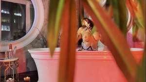 Monika Fox Takes Bath With Bubble Bath And Plays With Dildo (Free)