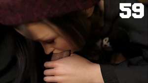 Taboo University #59 – Hot Emo Girl Drinks All My Juicy Cum In A Public Bus