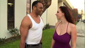 White Woman With Big Tits Takes A Big Black Cock