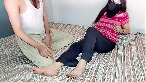 Husband’s Hot Cock cooled down after fucking his Desi Wife’s Pussy, Missionary Fuck with Clear Hindi Audio