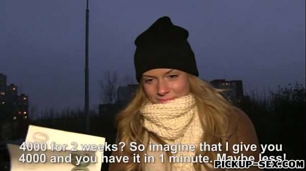 Chrissy Fox flashes her tits and pounded