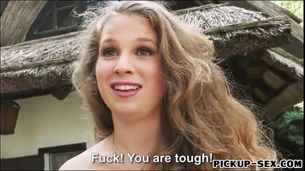 Czech girl Bunny b. fucked by nasty guy in public for cash