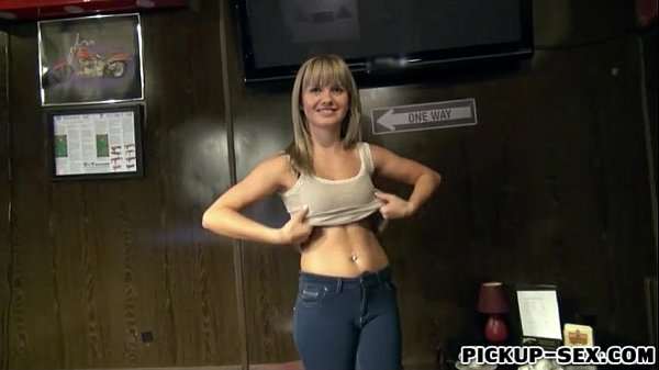 Eurobabe Mikayla gets pussy pounded in billiards alley