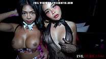 Hot Asian Pinay And Thai Babe Sharing Big Cock In Hotel Room