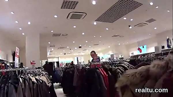 Luscious czech teen was seduced in the hypermarket and penetrated in pov