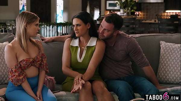 Married couple with Penny Barber interviews teen babysitter Coco Lovelock