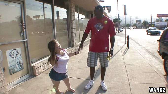 Mini Slut And A Big Black Cock