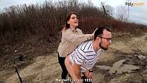 My bitch screamed loudly so she ate her cum) (pegging, femdom)