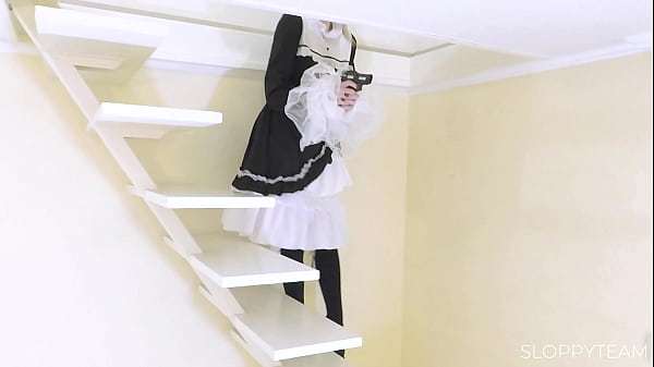 Shibari Bondage Suspension Rope Japanese Cosplay Marie ROSE cumshot Facial // FULL MOVIE