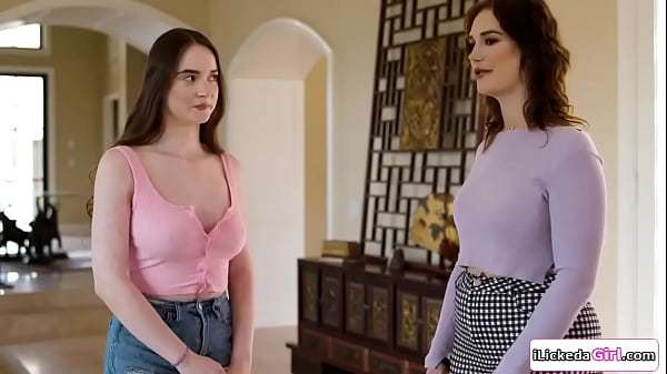 Stepmom and stepdaughter pussy licking lesbian babysitters