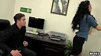 WANKZ- Horny Office Slut Takes a Cock