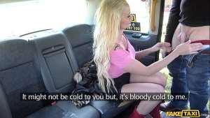 Fake Taxi Big Tits Blonde Bombshell Cindy Sun Fucked in the Ass