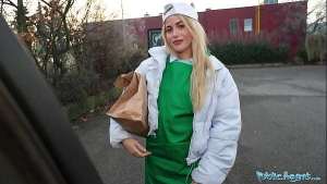 Public Agent Do you want to see my tacos XXX parody 18 year old blonde waitress
