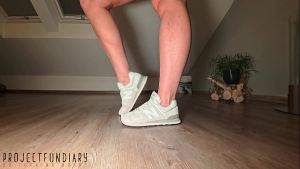 sexy girl in sneakers and silk top fucked missionary legs up and prone bone – projectfundiary