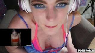 Carly Rae Summers Reacts to ROUGH POWER FUCK MAKES HER BRAIN MELT – PF Porn Reactions Ep IV ´