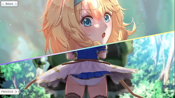 Cute sweet girl was fucked by a huge cock. Hentai Game Animation