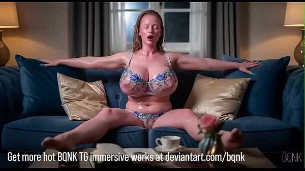 Husband transformed into latex wife  – Latex Bondage – The Pink Stuff