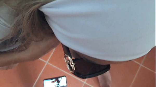 Preview – Blonde MILF POV blowjob and swallow with sunglasses