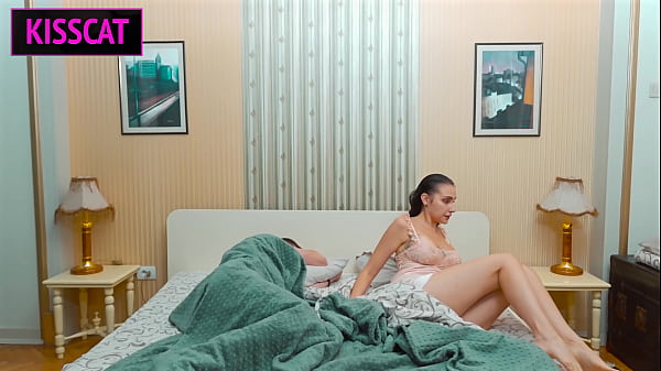 Step mother at Valentine’s day shares room Stepson and gets unexpected cum in pussy and mouth