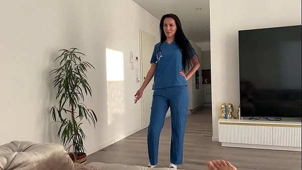 Stepmom doctor fucks her stepson during a break at work