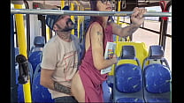 Student being groped by an old man on the bus in public!