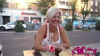 The MILF Sandra V has a date with her fan. The smelling panties goes into action!