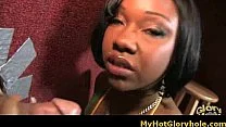 Black girl get initiated into art of blowjob Gloryhole 41