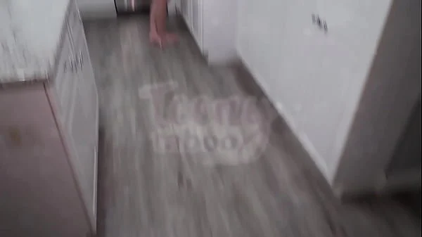 Caught On Our Bed Amber Angel Fingers Her Teen Pussy Before Creampie