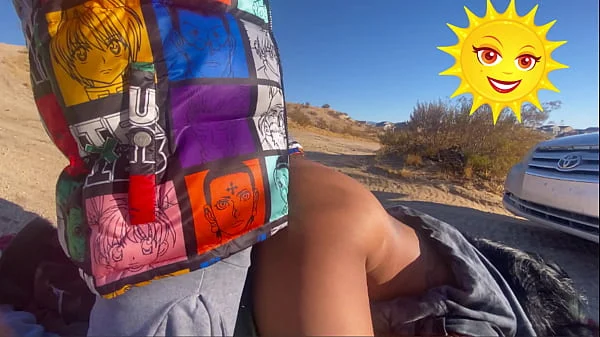 Couldn’t wait so we fucked in public