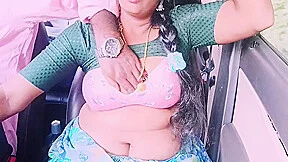 Desi Car Sex. Beautiful Housewife Cheating Husband Fucking For Long Drive With Husbends Stepbrother. Telugu Dirty Talks