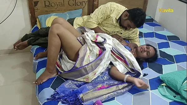 Desi Indian Kavita cheating on husband with her hairy pussy