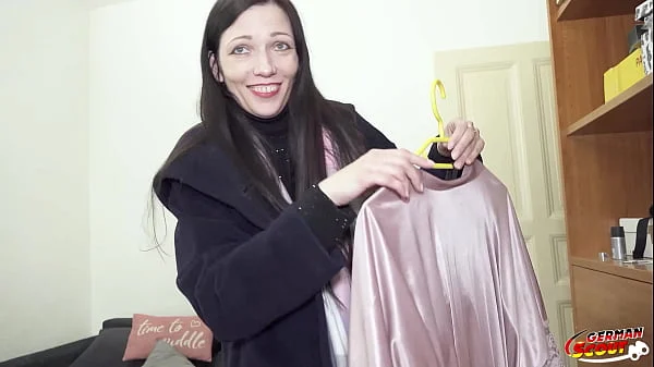 GERMAN SCOUT – First Time Anal Sex for small Tits Cougar Rina Helena at Pick Up Casting