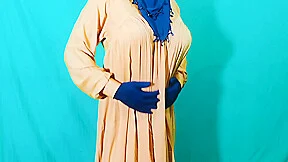 Indian Beautiful Hijabi Muslim Couple Thirsty For Sex