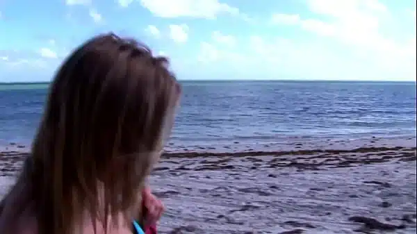 Ivana Is A Beautiful Blonde Who Loves To Fuck On The Beach And Drink Cum SQF