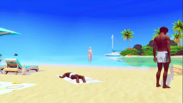 LUSTFUL MERMAID SEDUCED TWO BBC FOR HARD ANAL SEX AND DEEP THROAT (SIMS 4   BBC GANGBANG   SFM)