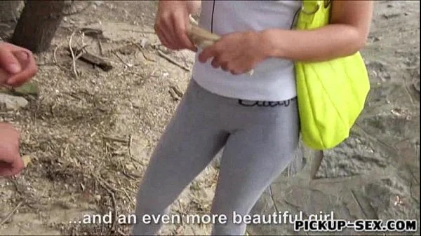 Real amateur Minnie Manga banged under the tree for cash