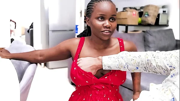 Shy Huge Boobs Wannabe Model Gets Felt Up At Interview By Muscular Producer!